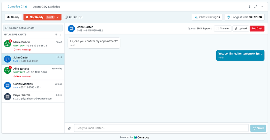 Avaya Messaging Gadget
