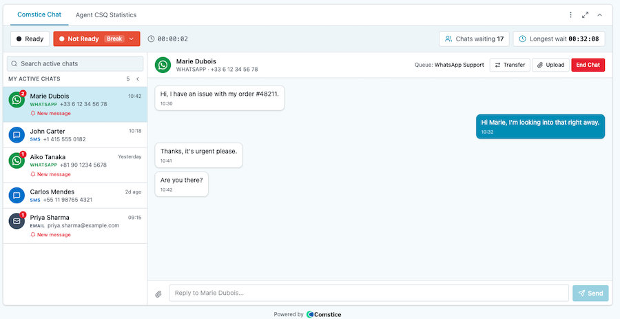 Avaya Messaging Gadget
