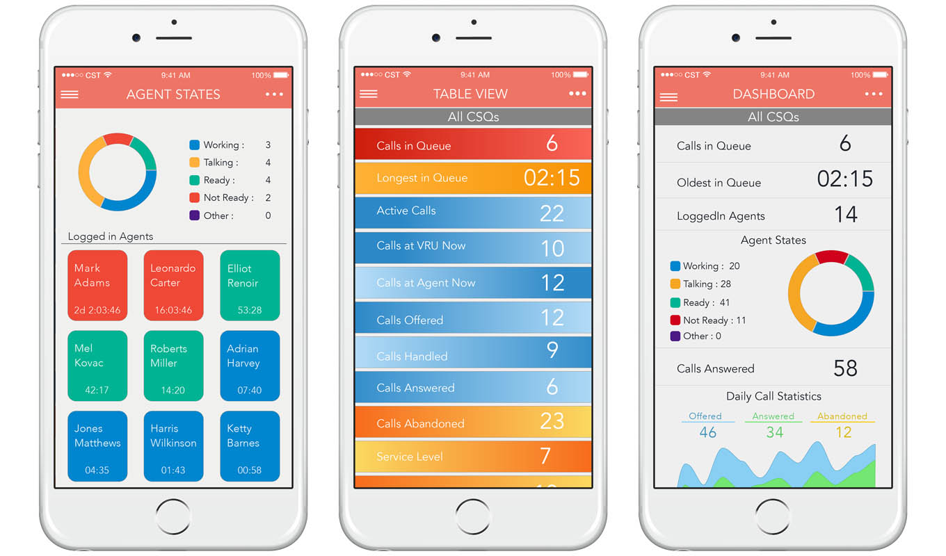 Comstice Wallboard Mobile App