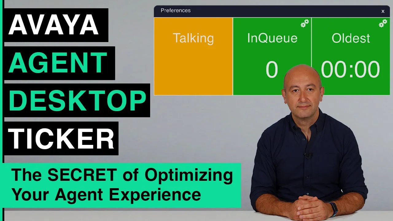 Avaya Agent Desktop Ticker