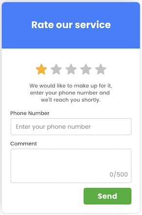 Customer Service Post-Call Survey