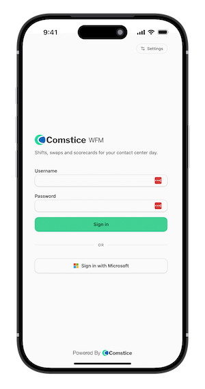 Cisco Finesse Mobile App