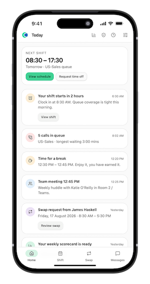Cisco Finesse Mobile App