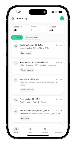 Cisco Finesse Mobile App
