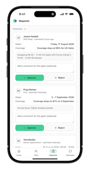 Cisco Finesse Mobile App